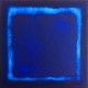 Blau Ultramarin auf Leinwand - 40x40 cm - 2015 überarbeitet